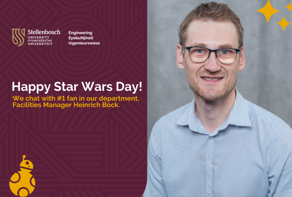 May the fourth be with you: A chat with Star Wars fan Heinrich Bock